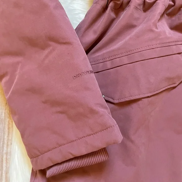 The North Face Women’s Snow Down Waterproof Parka In Wild Ginger - Picture 4 of 10